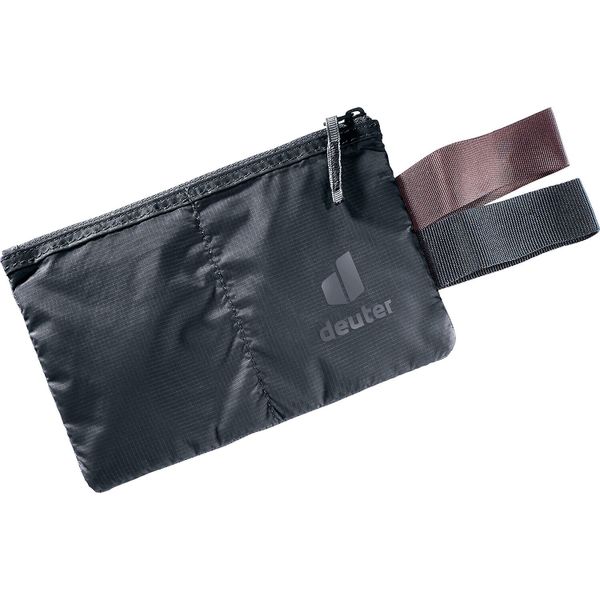 Portfel deuter Security Flip In. Czarne portfele damskie Deuter, bez wzorów, z materiału. Za 66.99 zł.
