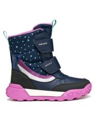Geox Śniegowce J Trekkyup B Ab J56M7A 0MNBC C4269 S Granatowy. Niebieskie kozaki dziewczęce Geox, z materiału. Za 309.99 zł.