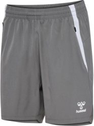 Spodenki sportowe damskie Hummel Lead 2.0 Woven Shorts. Szare spodenki sportowe damskie HUMMEL, s, z materiału, na fitness i siłownię. Za 118.00 zł.