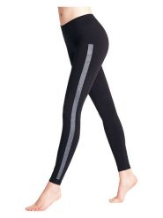 Falke Legginsy "Clean Intensity" w kolorze czarnym rozmiar: 46/48. Czarne legginsy damskie Falke, z aplikacjami. Za 108.99 zł.