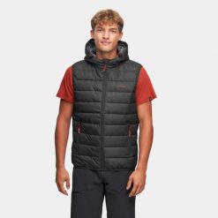 Kamizelka pikowana turystyczna męska Alpinus Athos Body Warmer. Czarne kamizelki męskie Alpinus, l. Za 249.00 zł.