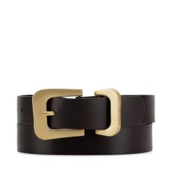 Pasek Damski GINO ROSSI. Brązowe paski damskie Gino Rossi, bez wzorów. Za 129.99 zł.