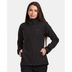 Damska kurtka softshell Kilpi RAVIA-W. Czarne kurtki damskie Kilpi, l, bez wzorów, z softshellu, bez kaptura. Za 318.77 zł.