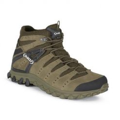 Buty trekkingowe męskie Aku Alterra Lite Mid Gtx. Zielone buty trekkingowe męskie Aku, z materiału, bez zapięcia, trekkingowe. Za 852.00 zł.