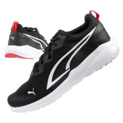 Buty Puma All-Day Active 38626903 czarne. Czarne buty sportowe na co dzień męskie z materiału, bez zapięcia, trekkingowe. Za 292.10 zł.