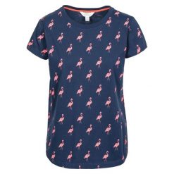Koszulka Z Krótkim Rękawem We Wzór Damska Carolyn. Czerwone bluzki damskie Trespass, m, bez wzorów, bez kołnierzyka. Za 59.99 zł.