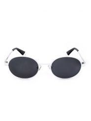 Polaroid Męskie okulary przeciwsłoneczne w kolorze czarno-białym rozmiar: 51. Białe okulary przeciwsłoneczne męskie Polaroid, z tworzywa sztucznego. Za 100.99 zł.