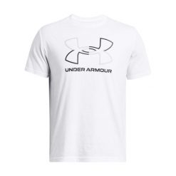 Koszulka sportowa męska Under Armour Gl Foundation Uodate. Białe t-shirty sportowe męskie Under Armour, m, bez ramiączek, na fitness i siłownię. Za 99.00 zł.