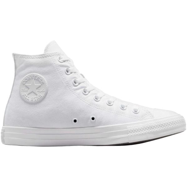 Buty sportowe Converse Chuck Taylor All Star Canvas. Białe buty sportowe na co dzień damskie Converse, bez wzorów. Za 490.00 zł.