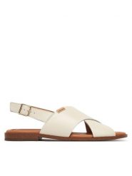 Pikolinos Sandały Algar W0X-0576 Écru. Sandały damskie Pikolinos, bez wzorów, ze skóry, bez obcasa, na płaskiej podeszwie. Za 489.99 zł.