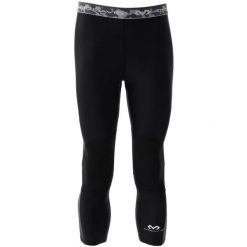 Legginsy kompresyjne 3/4 z dwuwarstwowym wsparciem kolan McDavid. Czarne spodnie sportowe męskie MCDAVID. Za 289.00 zł.