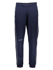 Reebok Spodnie dresowe w kolorze granatowym rozmiar: M. Niebieskie spodnie dresowe damskie Reebok, m, bez wzorów, z dresówki. Za 122.96 zł.