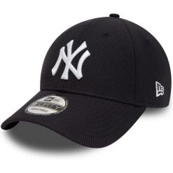 Czapka New Era Diamond Era 9Forty New York Yankees, Dla obu płci. Czarne czapki męskie New Era, na lato, bez wzorów, z materiału. Za 109.99 zł.