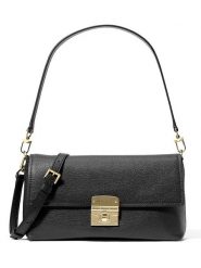 Michael Kors Skórzana torebka w kolorze czarnym - 27 x 15 x 7 cm rozmiar: onesize. Czarne torebki klasyczne damskie Michael Kors, bez wzorów, z materiału, bez dodatków. Za 852.53 zł.