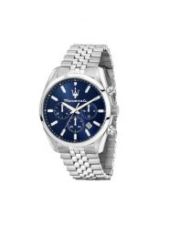 Maserati Zegarek Attrazione R8853151025 Srebrny. Szare zegarki męskie maserati, srebrne. Za 979.99 zł.