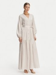 Marciano Guess Sukienka koszulowa G6GK59 W2349 Écru Regular Fit. Sukienki damskie Marciano Guess, z aplikacjami, z syntetyku, bez kołnierzyka, bez ramiączek, koszulowe. Za 1,289.00 zł.