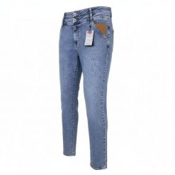 Desigual męskie dżinsy klasyczne niebieskie W34, zamek, 5 kieszeni. Niebieskie jeansy męskie Desigual. Za 265.99 zł.
