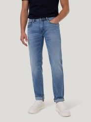 Pierre Cardin Dżinsy - Slim fit - w kolorze błękitnym rozmiar: W38/L30. Niebieskie jeansy męskie Pierre Cardin. Za 173.99 zł.