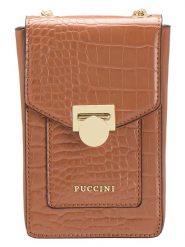 Puccini Torebka "Timeless" w kolorze jasnobrązowym - 11 x 18 x 6 cm rozmiar: onesize. Brązowe torebki klasyczne damskie Puccini, bez wzorów, z materiału, bez dodatków. Za 114.98 zł.