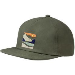 Czapka z daszkiem BUFF SNAPBACK CAP YOUTH SOLID. Zielone czapki męskie Buff, bez wzorów, sportowe. Za 94.99 zł.