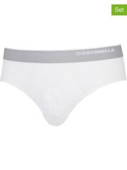 COTONELLA Slipy (2 pary) w kolorze białym rozmiar: 3XL. Białe slipki męskie Cotonella, bez wzorów. Za 47.82 zł.