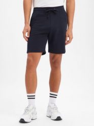 Nils Sundström szorty dresowe Mężczyźni niebieski, XXXL. Niebieskie szorty męskie Nils Sundström, z dresówki, bez kołnierzyka. Za 149.95 zł.