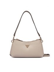 Guess Torebka Noelle II Mini HWZG96 72730 Beżowy. Brązowe torebki klasyczne damskie Guess, z aplikacjami, ze skóry, bez dodatków. Za 589.99 zł.