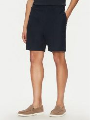JOOP! Szorty materiałowe 17 JJ-32Paco 30045554 Granatowy Regular Fit. Niebieskie szorty męskie Joop!, z bawełny, bez kołnierzyka. Za 289.99 zł.