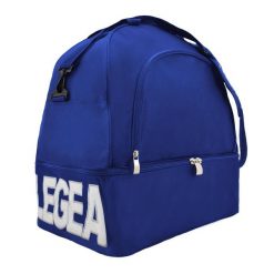 Torba piłkarska NUORO z dnem 50x36x56 cm. Niebieskie torby męskie na ramię Legea, bez wzorów, z materiału, na ramię. Za 120.00 zł.