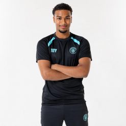 Koszulka Wyjazdowa Manchester City 25/26 Męska. Niebieskie t-shirty sportowe męskie MANCHESTER CITY, m, z jeansu, bez ramiączek, do biegania. Za 159.99 zł.