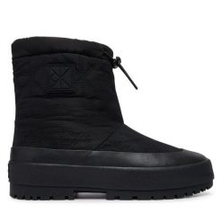 Śniegowce Calvin Klein. Czarne śniegowce damskie CALVIN KLEIN. Za 489.99 zł.