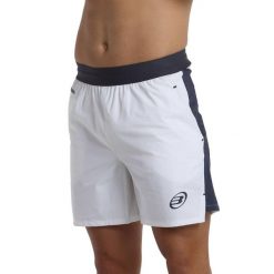 Bullpadel Ninfo Shorts. Białe szorty męskie bullpadel, bez wzorów. Za 236.50 zł.