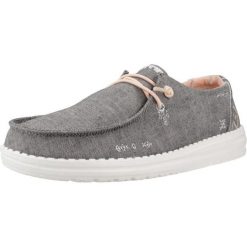 Buty HEY DUDE WENDY BOHO Szary. Szare obuwie trekkingowe damskie Hey dude. Za 313.40 zł.