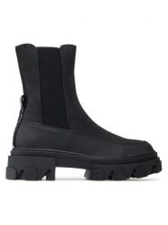 ONLY Shoes Sztyblety Chunky Boots 15238956 Czarny. Czarne botki damskie ONLY Shoes, ze skóry, bez obcasa, na płaskiej podeszwie, bez zapięcia. Za 289.99 zł.