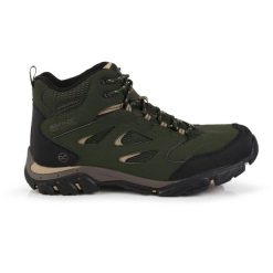 Buty trekkingowe męskie HolcombeIEP Mid Regatta. Niebieskie buty trekkingowe męskie Regatta, bez zapięcia, trekkingowe. W wyprzedaży za 299.99 zł.