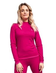 Koszulka termoaktywna damska Schöffel Sport Merino. Czerwone bielizna termoaktywna damska Schöffel, m, z lyocellu, bez kołnierzyka, bez ramiączek. Za 499.99 zł.