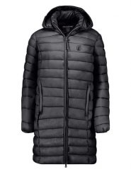 Canadian Peak Płaszcz pikowany "Akitaleak" w kolorze czarnym rozmiar: XL. Czarne płaszcze damskie Canadian Peak, xl, bez wzorów. Za 193.24 zł.