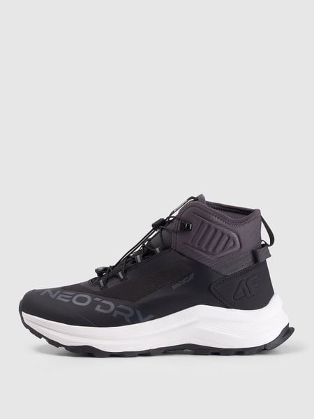 4F Wysokie buty trekkingowe PAG 2 z membraną męskie - czarne 42. Czarne buty trekkingowe męskie 4f, na zimę, z gumy, przed kolano, bez zapięcia, trekkingowe. Za 399.99 zł.