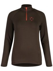Maloja Bluza polarowa "NaspaeM" w kolorze brązowym rozmiar: M. Brązowe bluzy bez kaptura damskie Maloja, m, z polaru. Za 210.81 zł.