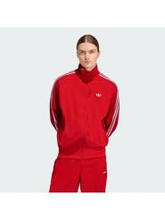 Adidas Bluza adicolor Firebird KE0788 Czerwony Loose Fit. Czerwone bluzy bez kaptura męskie Adidas, l, z syntetyku. Za 349.99 zł.