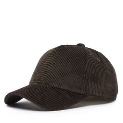 Czapka z daszkiem Weekend Max Mara. Brązowe czapki z daszkiem damskie Weekend Max Mara, bez wzorów. Za 394.99 zł.