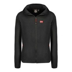 Bluza Rozpinana Męska Polar Unicia. Czarne bluzy z kapturem męskie Geographical Norway, m, z materiału. Za 129.00 zł.