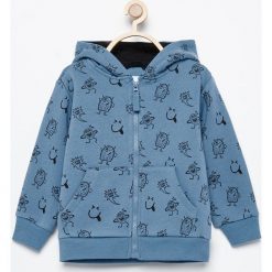 Bluza z kapturem - Niebieski. Niebieskie bluzy i bluzki niemowlęce Reserved, l. Za 139.99 zł.