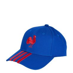 Czapka France 3-Stripes Baseball. Niebieskie czapki męskie Adidas, bez wzorów. Za 119.00 zł.