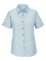 Killtec Koszula funkcyjna "KOS 368" w kolorze błękitnym rozmiar: 42. Niebieskie koszule damskie KILLTEC, bez wzorów, z materiału, sportowe, bez kołnierzyka, bez ramiączek. Za 123.25 zł.