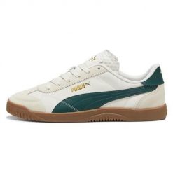 Buty do chodzenia męskie Puma Club 5v5 Lux Og. Białe buty sportowe na co dzień męskie Puma, na jesień, z materiału, bez zapięcia, trekkingowe. Za 282.00 zł.