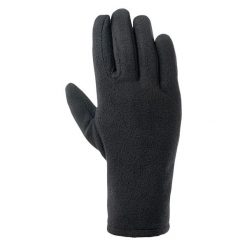 Rękawiczki Tival. Czarne rękawiczki damskie MARTES ESSENTIALS, bez wzorów, z materiału. Za 37.99 zł.