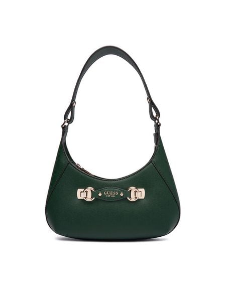 Guess Torebka 178571 Zielony. Zielone torebki klasyczne damskie Guess, z aplikacjami, ze skóry, bez dodatków. Za 419.99 zł.