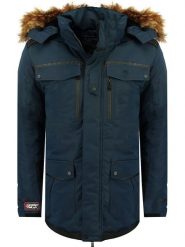 Canadian Peak Parka "Dextrade" w kolorze granatowym rozmiar: S. Niebieskie parki męskie Canadian Peak, s, bez wzorów. Za 219.60 zł.