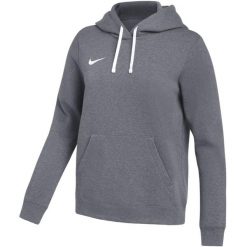 Bluza damska Nike Park 26 Fleece Hoodie. Szare bluzy bez kaptura damskie Nike, z bawełny. Za 186.99 zł.